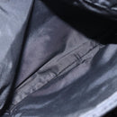 PRADA Hand Bag Nylon Black Silver Auth 148930-24