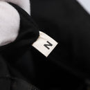 PRADA Hand Bag Nylon Black Silver Auth 148930-11