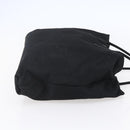 PRADA Hand Bag Nylon Black Silver Auth 148930-4