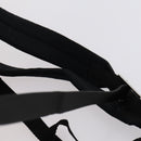 PRADA Backpack Nylon Black Silver Auth 148932-15