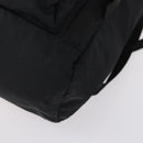 PRADA Backpack Nylon Black Silver Auth 148932-16