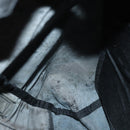 PRADA Backpack Nylon Black Silver Auth 148932-24