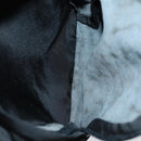 PRADA Backpack Nylon Black Silver Auth 148932-12