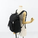 PRADA Backpack Nylon Black Silver Auth 148932-26