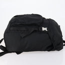 PRADA Backpack Nylon Black Silver Auth 148932-3