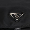 PRADA Shoulder Bag Nylon Black Auth 148933-18