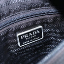 PRADA Shoulder Bag Nylon Black Auth 148933-20