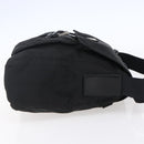 PRADA Shoulder Bag Nylon Black Auth 148933-4