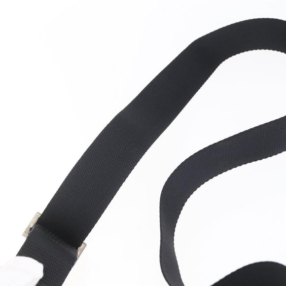 PRADA Shoulder Bag Nylon Black Auth 148933