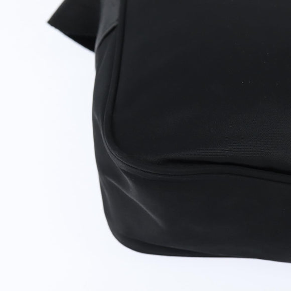 PRADA Shoulder Bag Nylon Black Auth 148935