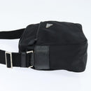 PRADA Shoulder Bag Nylon Black Auth 148935-3