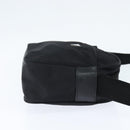 PRADA Shoulder Bag Nylon Black Auth 148935-4
