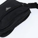 PRADA Shoulder Bag Nylon Black Auth 148935-6