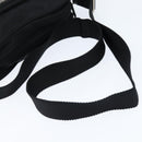 PRADA Shoulder Bag Nylon Black Auth 148935-7