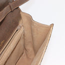 GUCCI GG Supreme Web Sherry Line Shoulder Bag PVC Beige 66 001 4461 Auth 148936-19