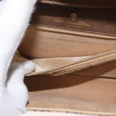 GUCCI GG Supreme Web Sherry Line Shoulder Bag PVC Beige 66 001 4461 Auth 148936-21