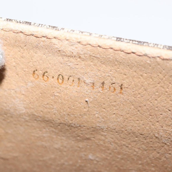 GUCCI GG Supreme Web Sherry Line Shoulder Bag PVC Beige 66 001 4461 Auth 148936