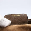 GUCCI GG Supreme Web Sherry Line Clutch Bag PVC Beige Gold 22 01 012 Auth 148937-12