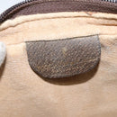 GUCCI GG Supreme Web Sherry Line Shoulder Bag PVC Beige Gold 010 378 Auth 148938-18