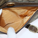 GUCCI GG Supreme Web Sherry Line Shoulder Bag PVC Beige Gold 010 378 Auth 148938-11