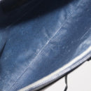 GUCCI GG Supreme Sherry Line Shoulder Bag PVC Navy Gold 39 02 026 Auth 148943-10