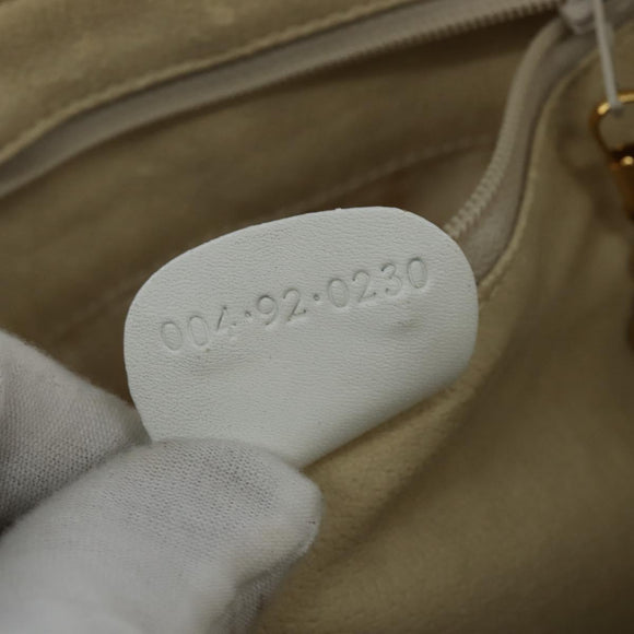 GUCCI Flora Shoulder Bag Canvas Beige Gold 004 92 0230 Auth 148945