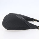 GUCCI GG Canvas Shoulder Bag Outlet Black Gold 262903 Auth 148947-4
