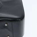 GUCCI Hand Bag Enamel Black 000 1013 0504 Auth 148949-14