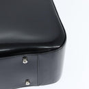 GUCCI Hand Bag Enamel Black 000 1013 0504 Auth 148949-16