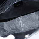 GUCCI Hand Bag Enamel Black 000 1013 0504 Auth 148949-10