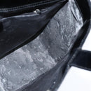 GUCCI Hand Bag Enamel Black 000 1013 0504 Auth 148949-18