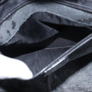 GUCCI Hand Bag Enamel Black 000 1013 0504 Auth 148949-11