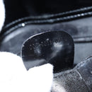 GUCCI Hand Bag Enamel Black 000 1013 0504 Auth 148949-12