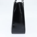 GUCCI Hand Bag Enamel Black 000 1013 0504 Auth 148949-3