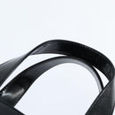 GUCCI Hand Bag Enamel Black 000 1013 0504 Auth 148949-8