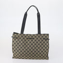 GUCCI GG Supreme Canvas Shoulder Bag 4 Set Beige Navy black Auth 148950-17