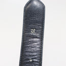 CELINE Belt Leather 31.5"" Black Auth 148954-10