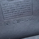 Coach Shoulder Bag Leather Black Gold Auth 148956-12