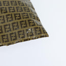 FENDI Zucchino Canvas Hand Bag Beige Auth 148960-16