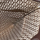 FENDI Zucchino Canvas Hand Bag Beige Auth 148960-18