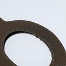 FENDI Zucchino Canvas Hand Bag Beige Auth 148960-8