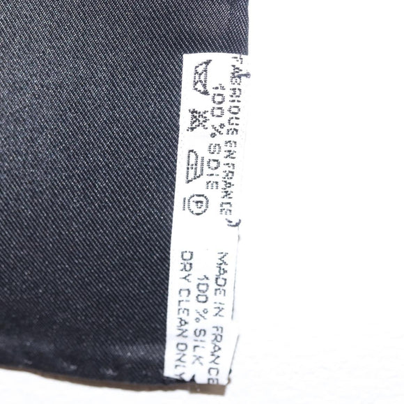 HERMES Carre 90 Scarf ""LE TEMPS des MARIONNETTES"" Silk Black Auth 148961