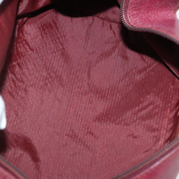 CELINE Fendi Gucci Cartier Macadam Canvas Pouch Leather 8 Set Blue Auth 148967