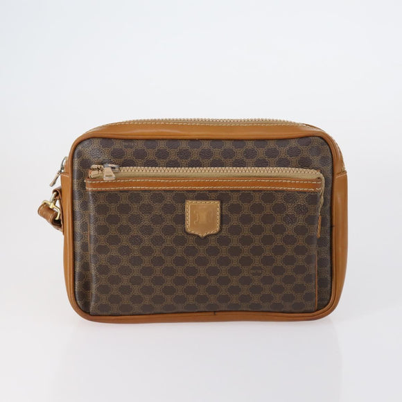 CELINE Fendi Gucci Cartier Macadam Canvas Pouch Leather 8 Set Blue Auth 148967