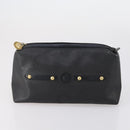 CELINE Fendi Gucci Cartier Macadam Canvas Pouch Leather 8 Set Blue Auth 148967-14