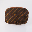 CELINE Fendi Gucci Cartier Macadam Canvas Pouch Leather 8 Set Blue Auth 148967-17