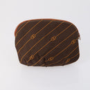 CELINE Fendi Gucci Cartier Macadam Canvas Pouch Leather 8 Set Blue Auth 148967-18