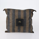 CELINE Fendi Gucci Cartier Macadam Canvas Pouch Leather 8 Set Blue Auth 148967-2