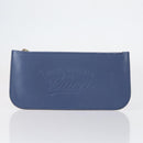 CELINE Fendi Gucci Cartier Macadam Canvas Pouch Leather 8 Set Blue Auth 148967-20