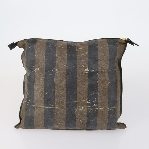 CELINE Fendi Gucci Cartier Macadam Canvas Pouch Leather 8 Set Blue Auth 148967